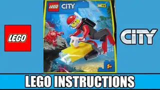 LEGO City 952107 Diver and Crab building instructions