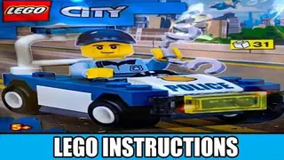 LEGO City 952201 Justin Justice's Police Car building instructions