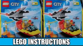LEGO City 952301 Fire Helicopter building instructions