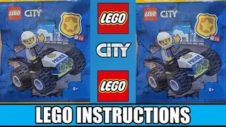 LEGO City 952302 Police Buggy building instructions