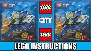 LEGO City 952307 Policeman with Jet building instructions