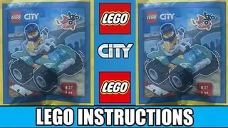 LEGO City 952308 Stuntman with Quad Bike building instructions