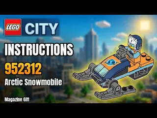 LEGO City 952312 Snowmobile building instructions