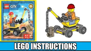 LEGO City 952401 Builder with Crane building instructions