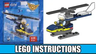 LEGO City 952402 Policeman with Helicopter building instructions