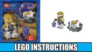 LEGO City 952405 Astronaut and Robot building instructions