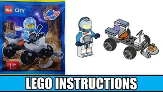 LEGO City 952407 Astronaut with Quad building instructions