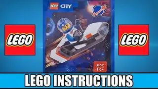LEGO City 952504 Astronaut with Space Hoverbike building instructions