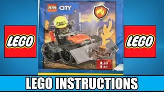 LEGO City 952506 Firefighter with Bulldozer building instructions