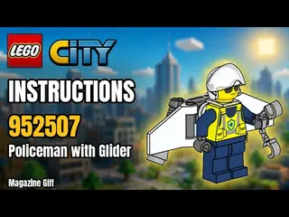 LEGO City 952507 Police Officer with Jet Pack building instructions