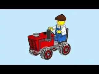 LEGO City 952509 Tractor building instructions