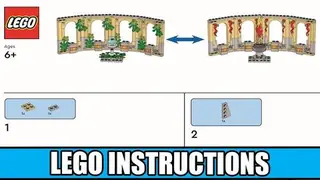 LEGO Miscellaneous EG00117 Medieval Minifigure Stand building instructions