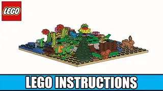 LEGO Miscellaneous EG00119 Botanical Minifigure Stand building instructions