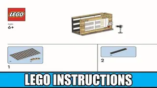 LEGO Miscellaneous EG00121 Police Line-up Minifigure Stand building instructions