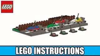 LEGO Miscellaneous EG00122 Remote Control Car Minifigure Stand building instructions