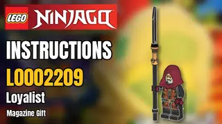 LEGO L0002209 Ninjago - Loyalist - Magazine Gift building instructions