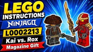 LEGO Ninjago L0002213 Kai vs. Rox building instructions