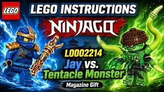 LEGO Ninjago L0002214 Jay vs. Tentacle Monster building instructions