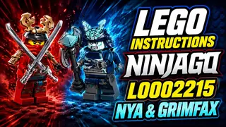 LEGO Ninjago L0002215 Nya and Grimfax building instructions