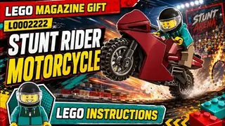 LEGO City L0002222 Stunt Rider with Motorcycle building instructions