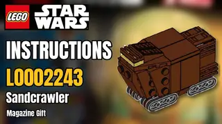 LEGO L0002243 Star Wars - Sandcrawler - Magazine Gift building instructions