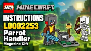 LEGO Minecraft L0002253 Parrot Handler building instructions