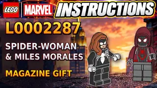 LEGO L0002287 Marvel Super Heroes - Spider-Woman and Miles Morales - Magazine Gift building instructions