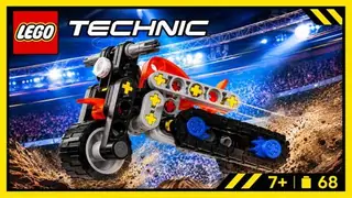 LEGO Technic L0002292 Motorcycle building instructions