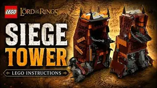 LEGO Lord of the Rings SIEGETOWER Siege Tower building instructions