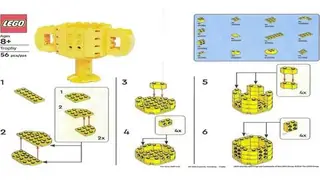 LEGO Promotional TROPHY Trophy building instructions