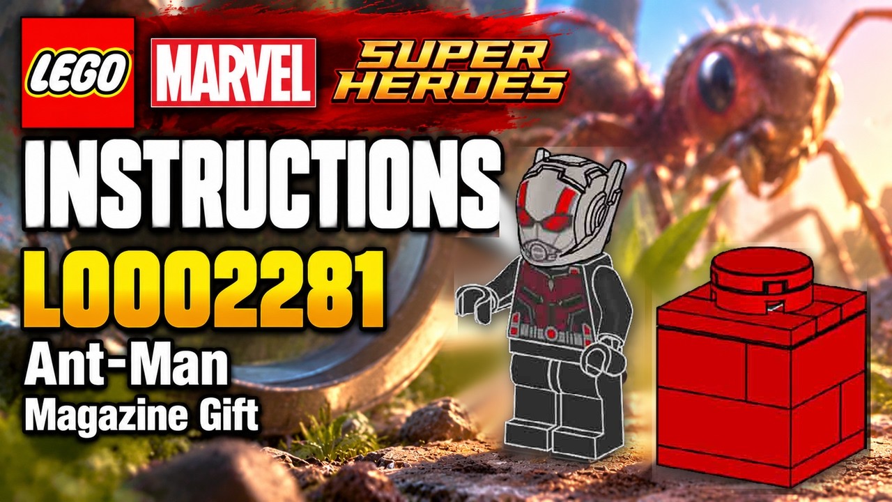 LEGO L0002281 Marvel Super Heroes - Ant-Man - Magazine Gift Instructions
